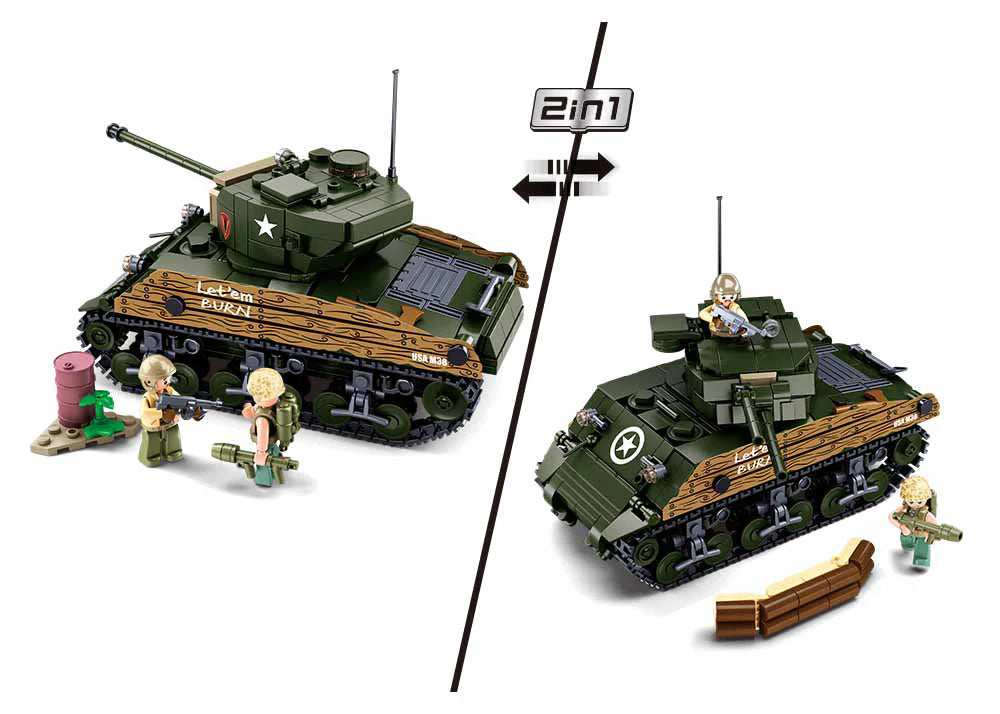 WW2 M4A3 MEDIUM TANK 715 PCS
