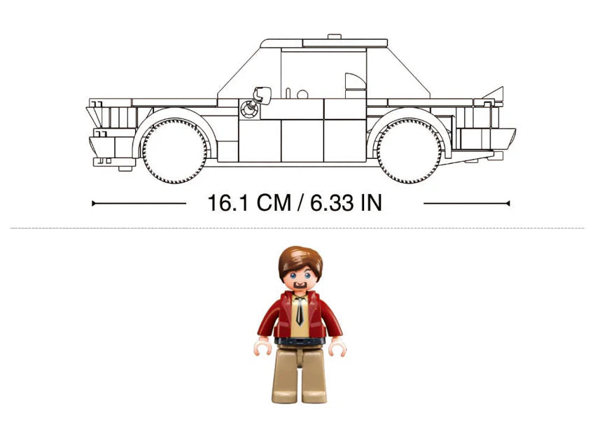 Classic Car Bema Scale 1:32 277 PCS