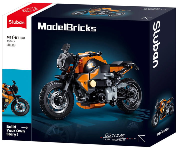 MB MOTOR BIKE G310MS SCALE 1:2 196 PCS