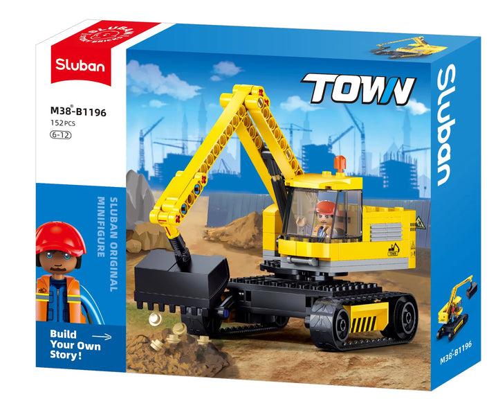 Town Excavator 148 PCS