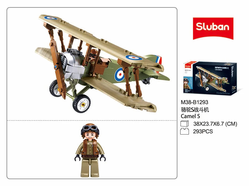 WW1 Sopwtih Camel 1:35 293 PCS