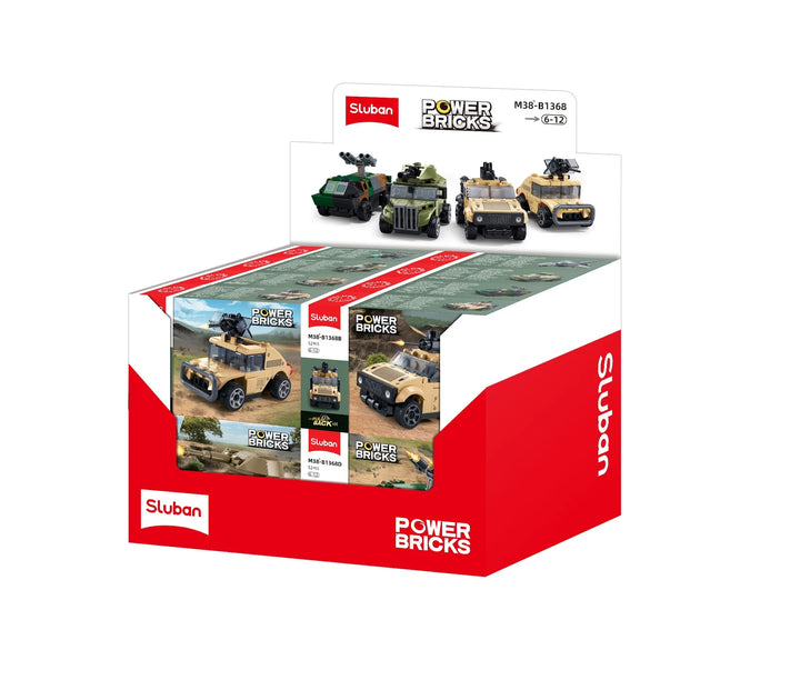 Pull Back Car - Army