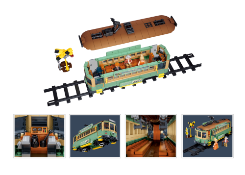 MELBOURNE RETRO TRAM SCALE 1/35 560 PCS