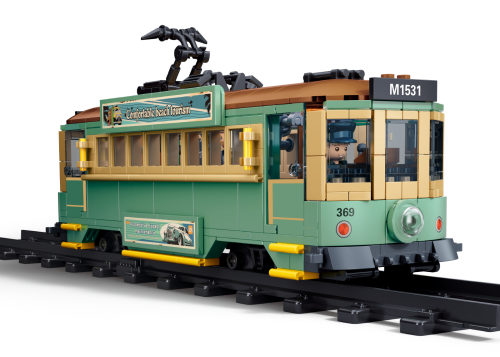 MELBOURNE RETRO TRAM SCALE 1/35 560 PCS