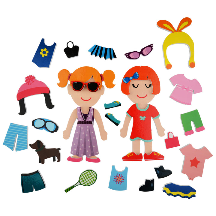 Bath Time Stickers - Dressing Up