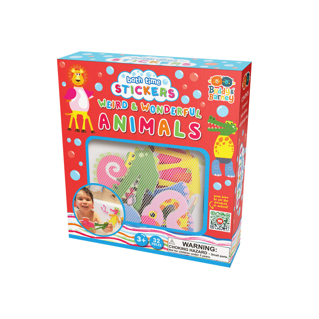 Bath Time Stickers - Weird and Wonderful Animals