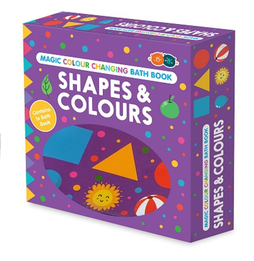 Magic Colour Changing Bath Book - Shapes and Colours