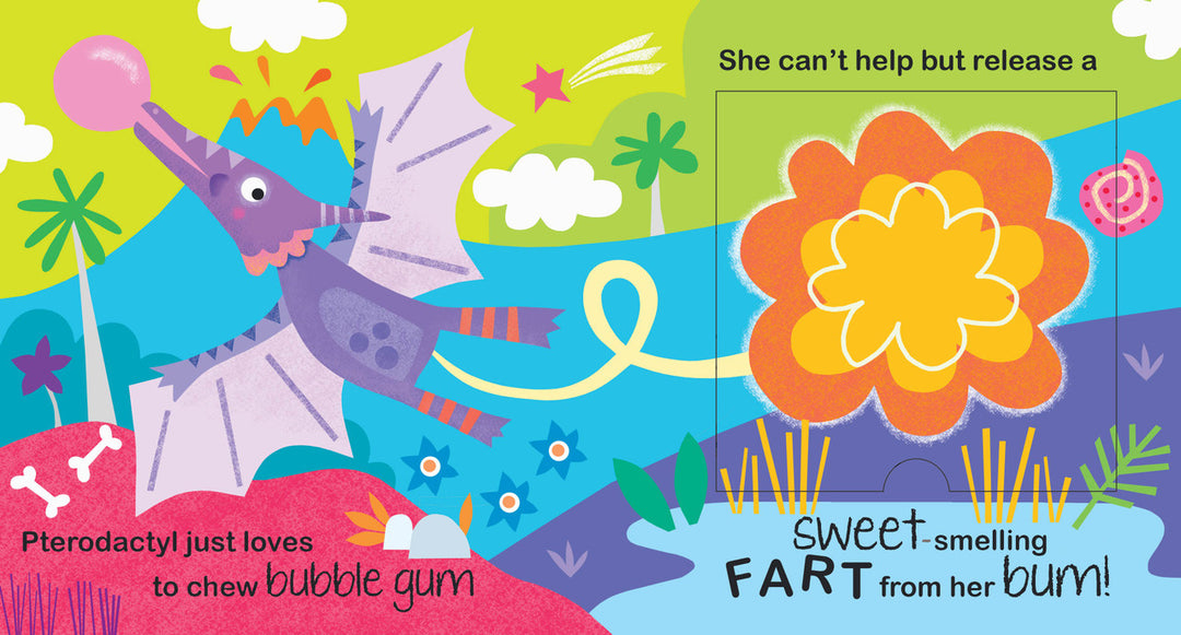 Scratch & Sniff Fart Book - Dinosaur