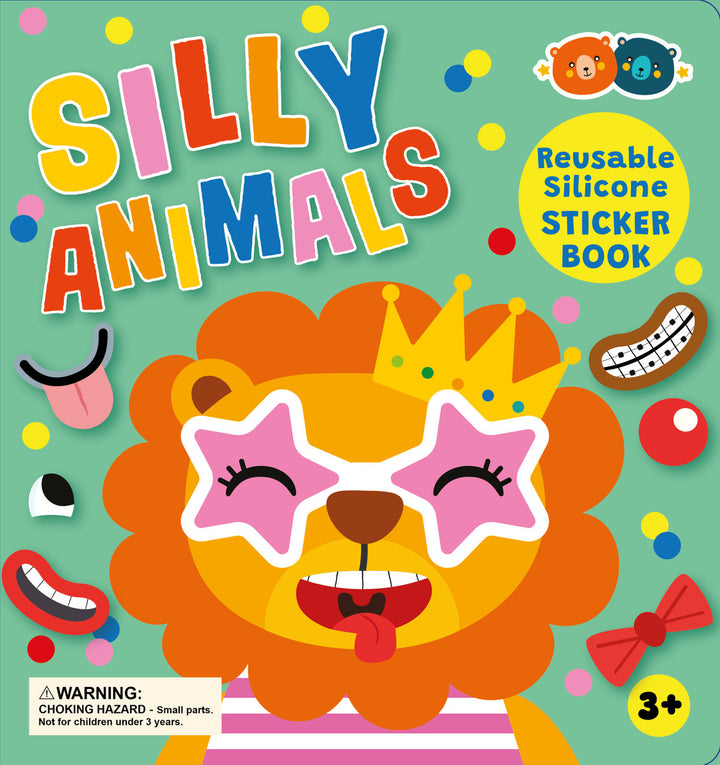 Silicone Sticker Book | Silly Animals