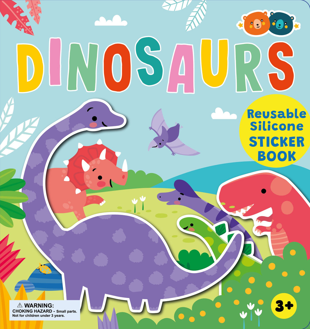 Silicone Sticker Book | Dinosaurs