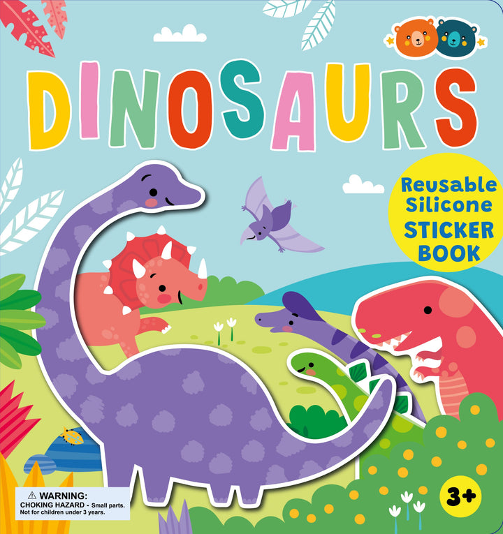 Silicone Sticker Book | Dinosaurs