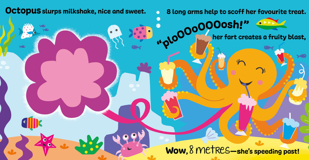 Scratch & Sniff Fart Book - Under the Sea
