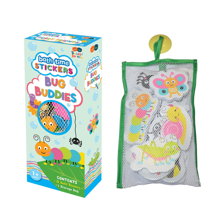 Bath Time Stickers - Bug Buddies