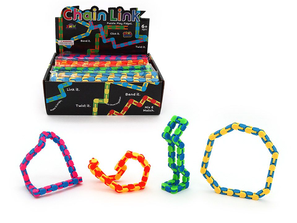 Fidget Chain Gadget Puzzle – 36 Segments