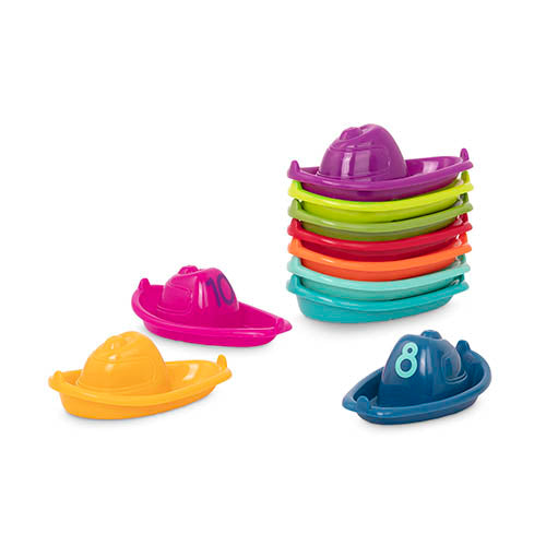 Stacking Boats with Numbers