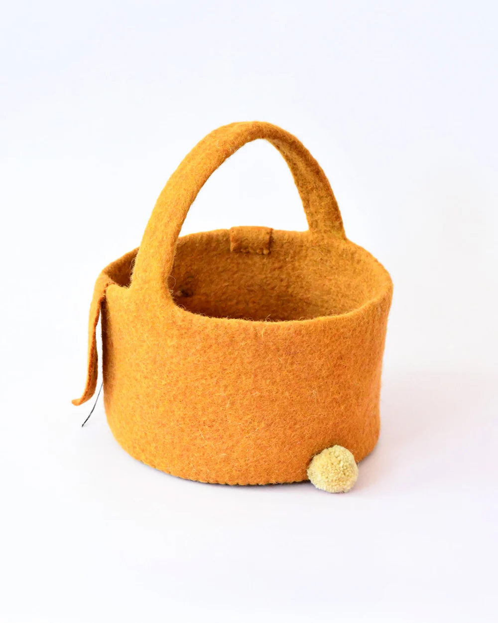 Felt Easter Egg Hunt Basket - Brown