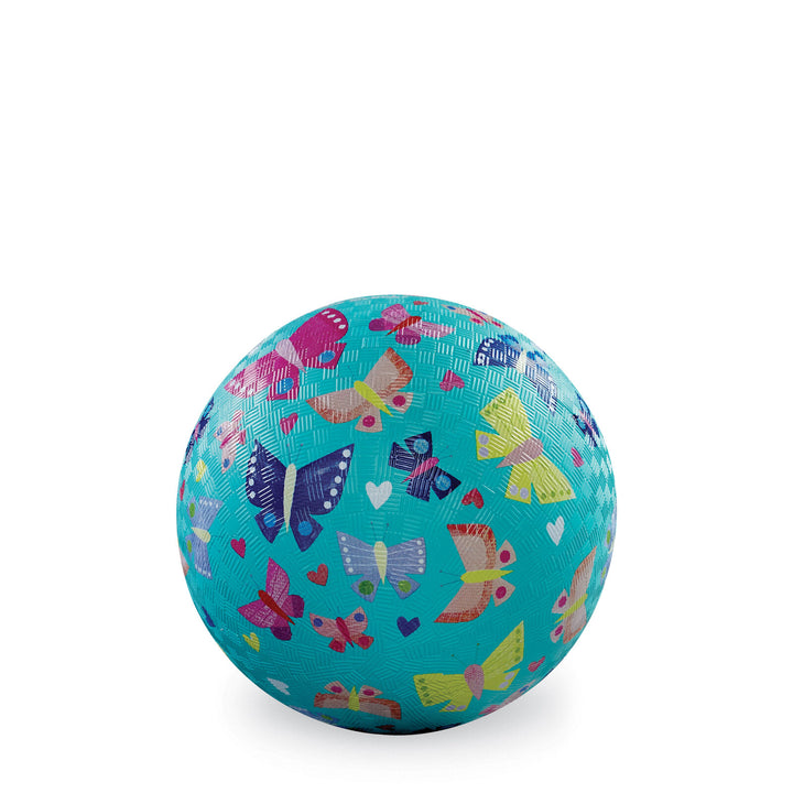 5 inch Ball - Butterfly Rainbow (Aqua)