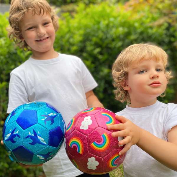 Glitter Soccer Ball - Unicorn Galaxy (Size 3)