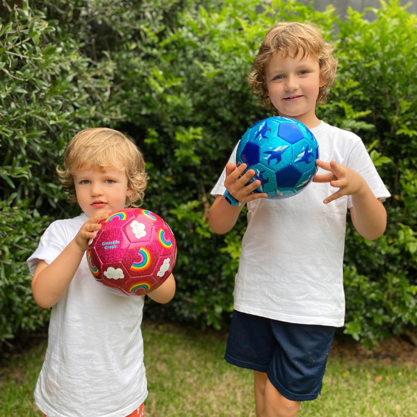 Glitter Soccer Ball - Rainbow (Size 3)