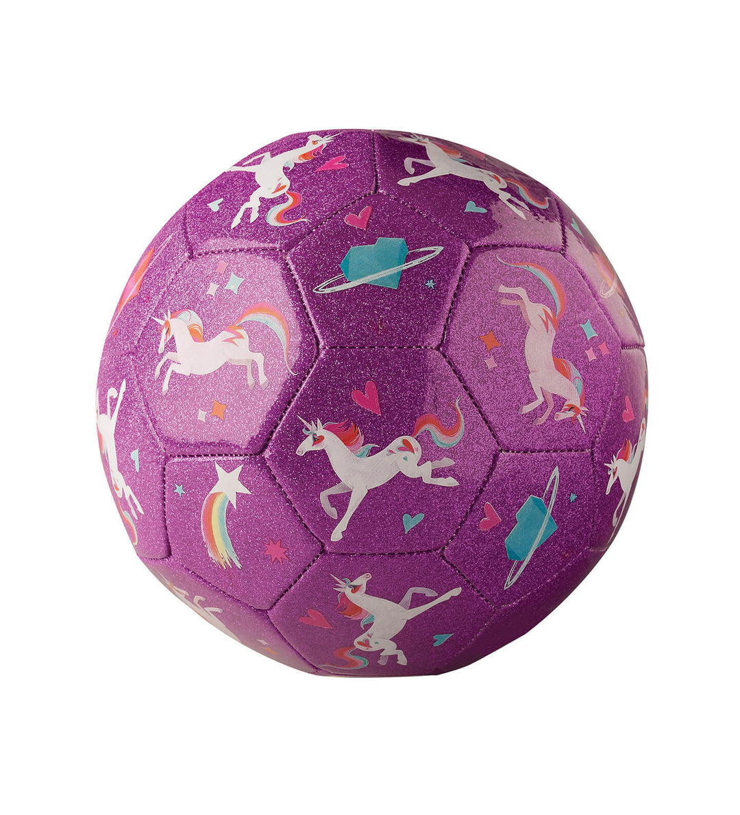 Glitter Soccer Ball - Unicorn Galaxy (Size 3)