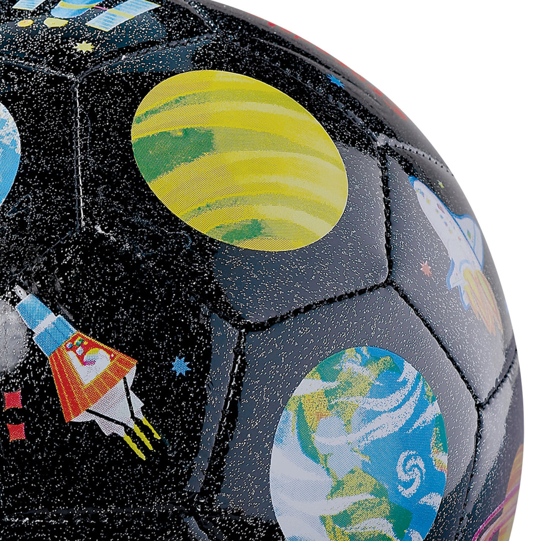 Glitter Soccer Ball - Space Exploration (Size 3)