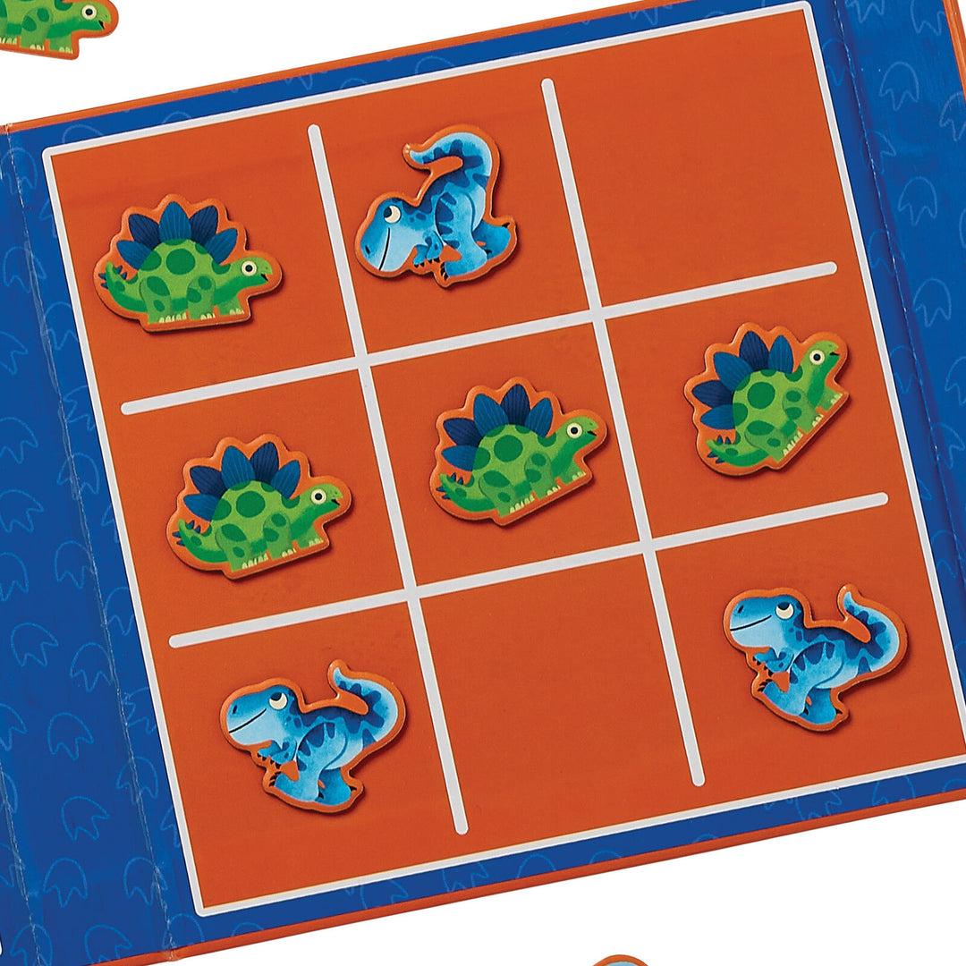 Magnetic Game | Tic Tac Toe & Checkers - Dino
