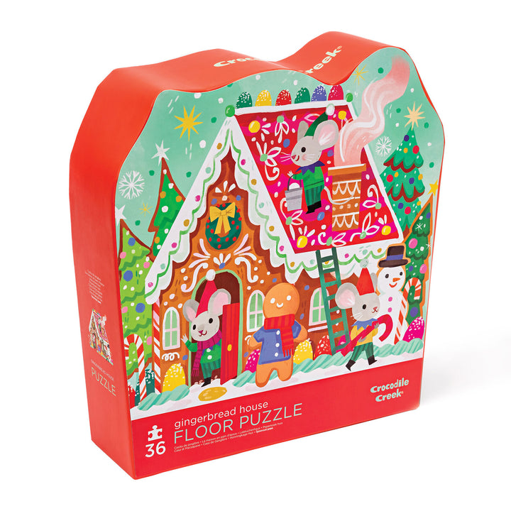 Floor Puzzle - Gingerbread House