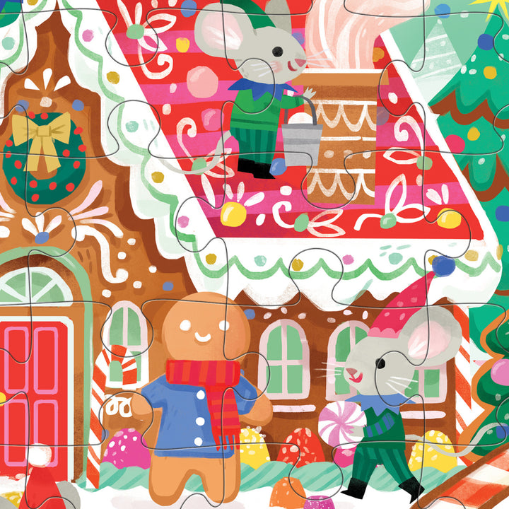 Floor Puzzle - Gingerbread House