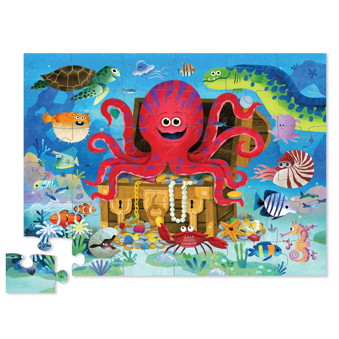 Floor Puzzle - Octopus Treasure