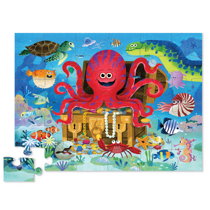Floor Puzzle - Octopus Treasure