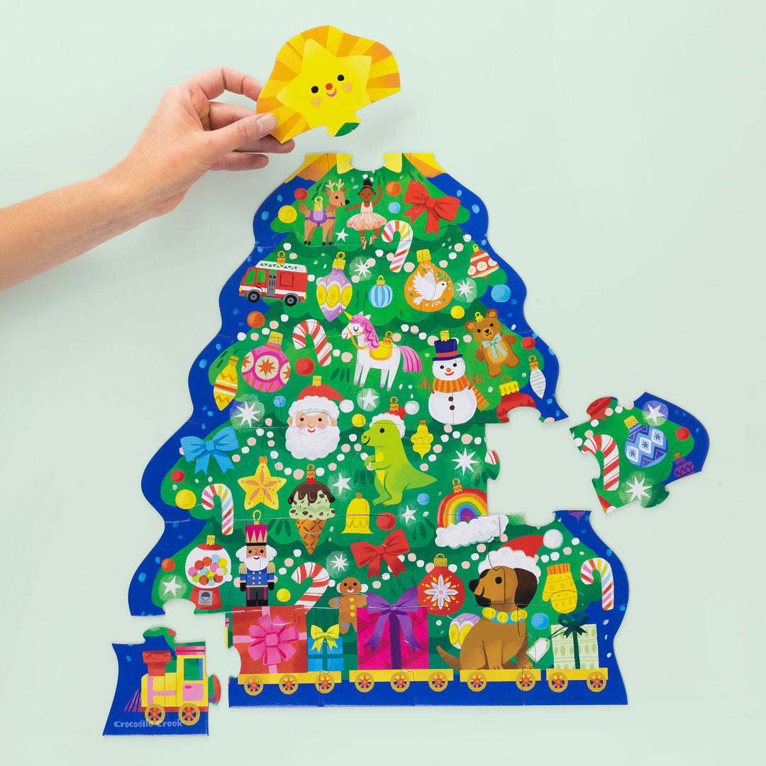 Floor Puzzle 24 pc - Christmas Tree