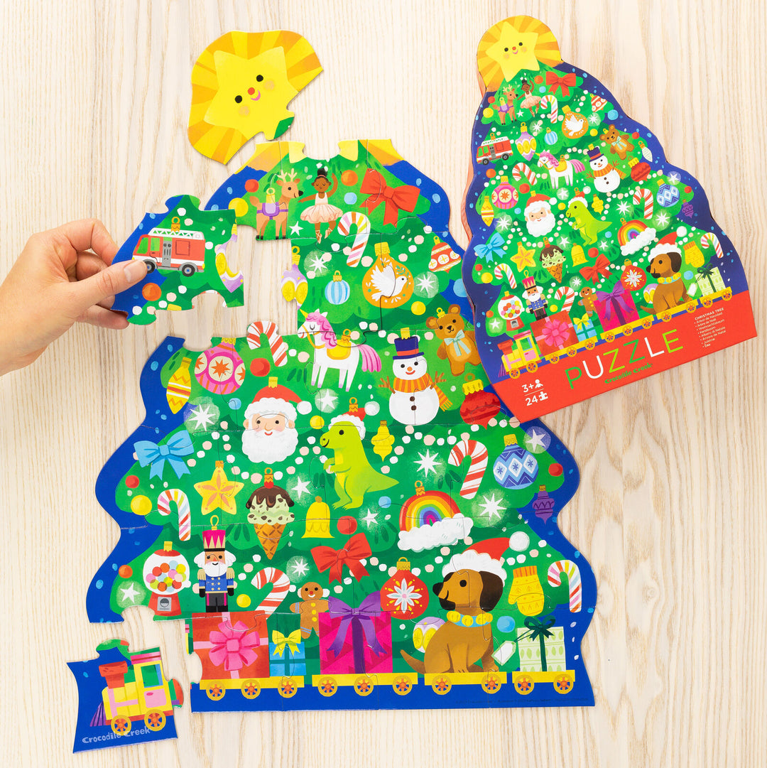 Floor Puzzle 24 pc - Christmas Tree