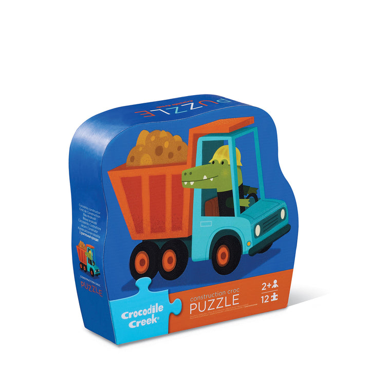 Mini Puzzle - Construction Croc