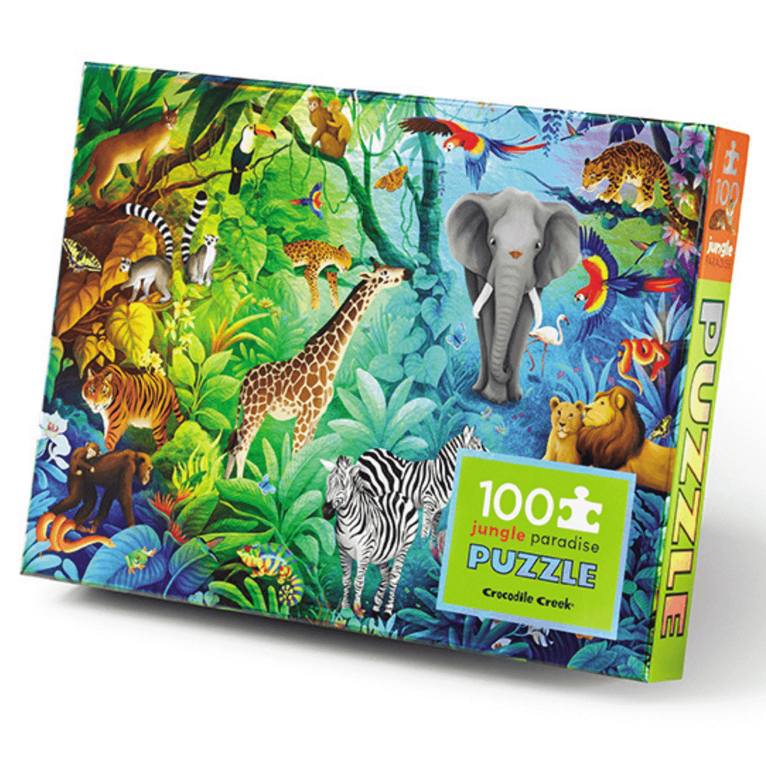 Holographic Puzzle 100 Piece - Jungle