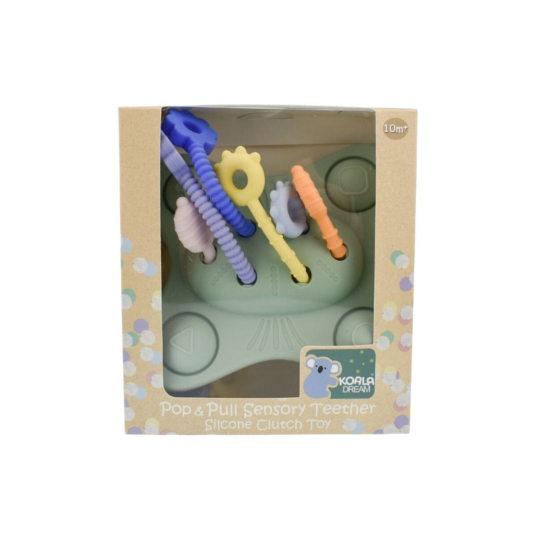Silicone Pop & Pull Sensory Teether