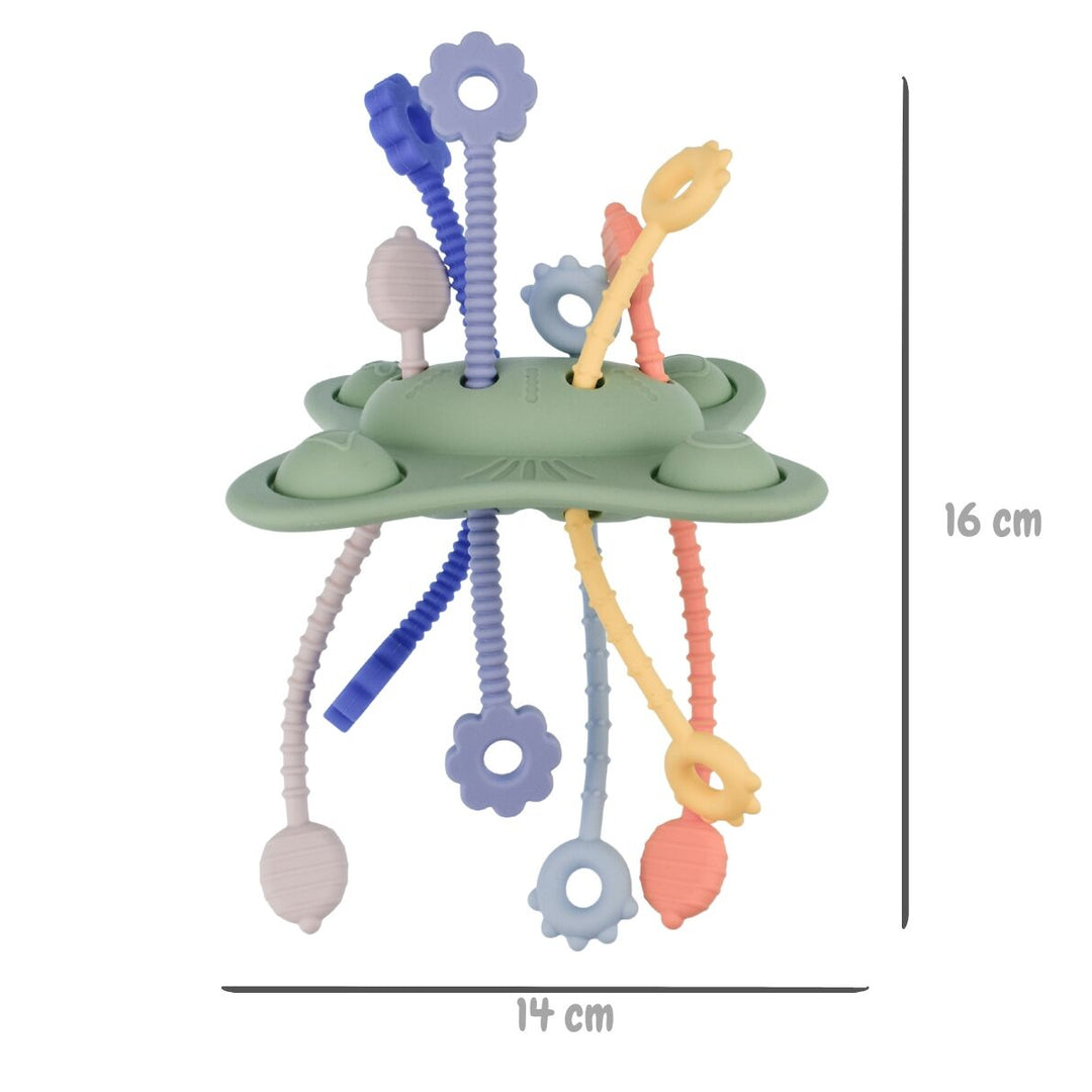 Silicone Pop & Pull Sensory Teether
