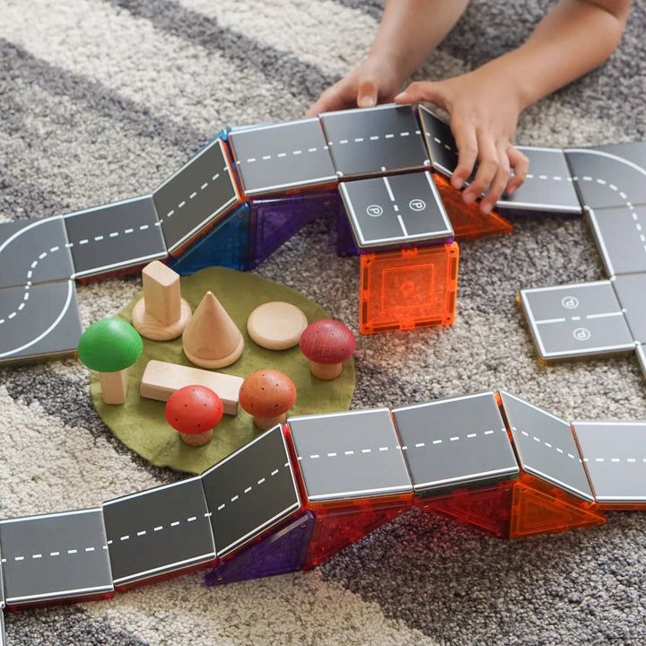 TileTek - 40 Piece Tile Topper - Road Pack