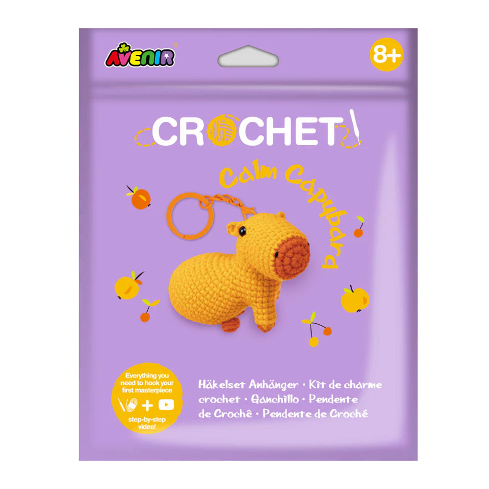 Crochet | Keychain - Calm Capybara