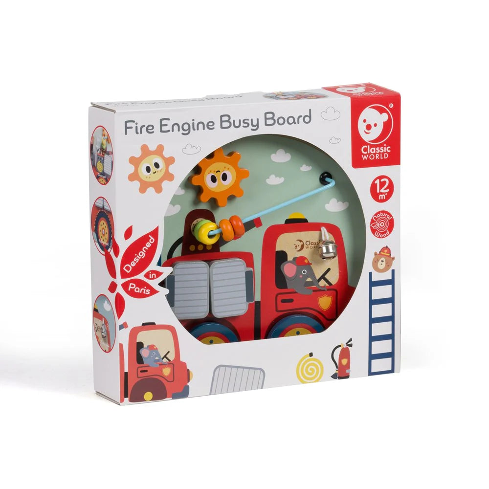Busy Board - Fire Engine