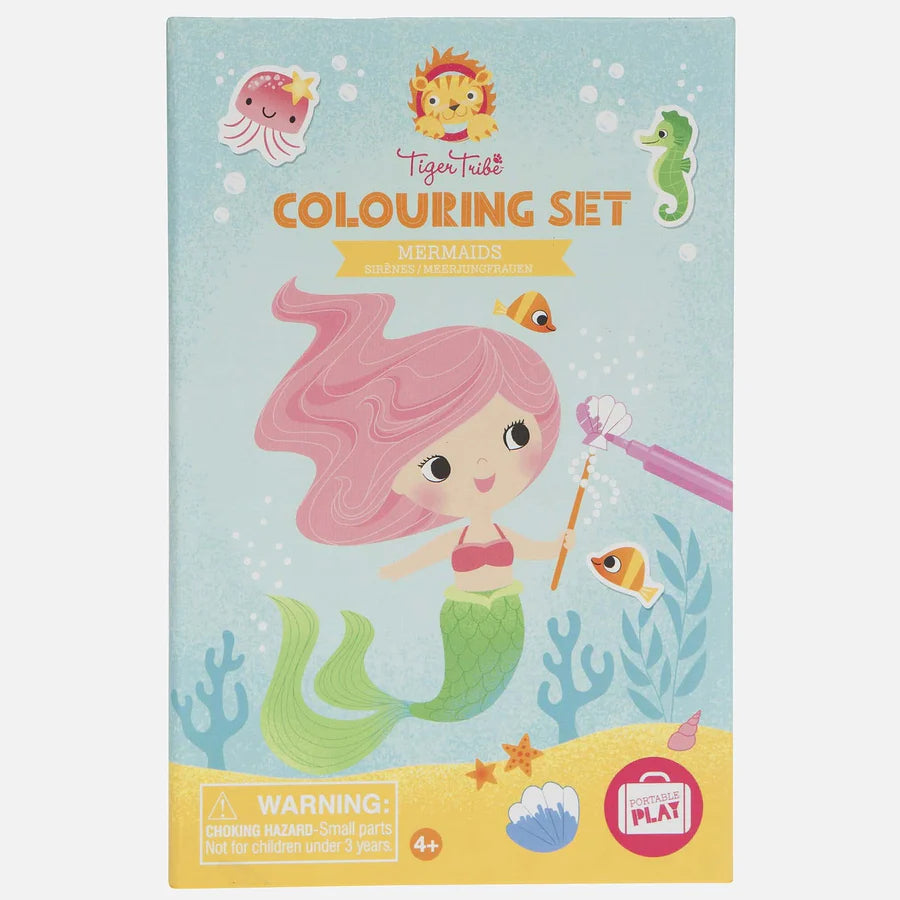 Colouring Set - Mermaids