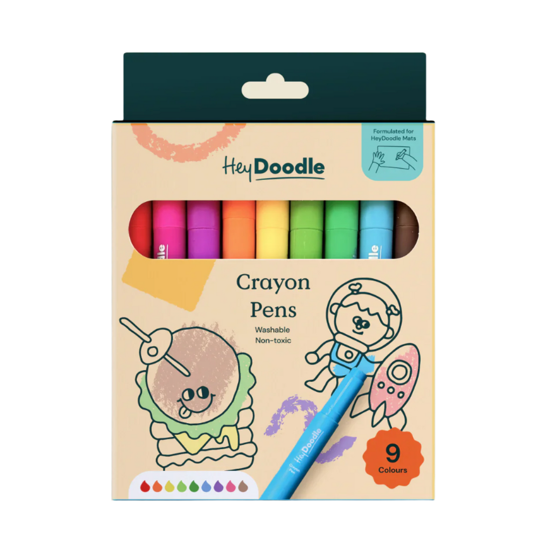 Washable Crayon Pens