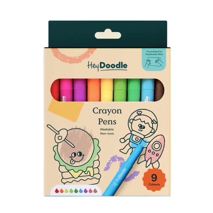 Washable Crayon Pens
