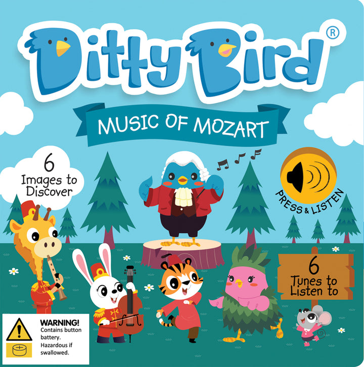 Ditty Bird Sound Book - Music of Mozart