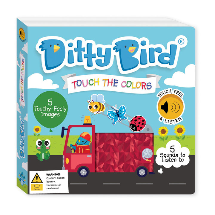 Ditty Bird Sound Book - Touch the Colours