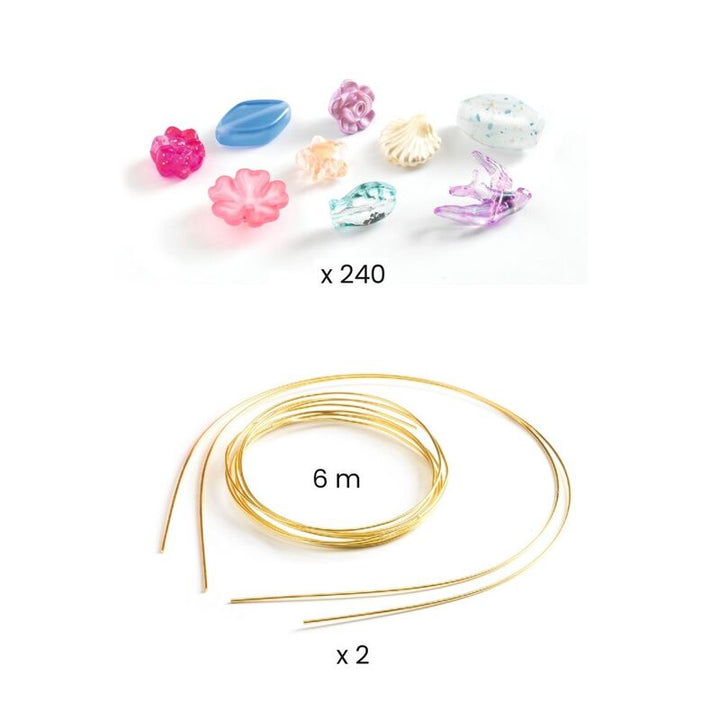 Beads Kit | Duo Tiaras - Blue & Purple