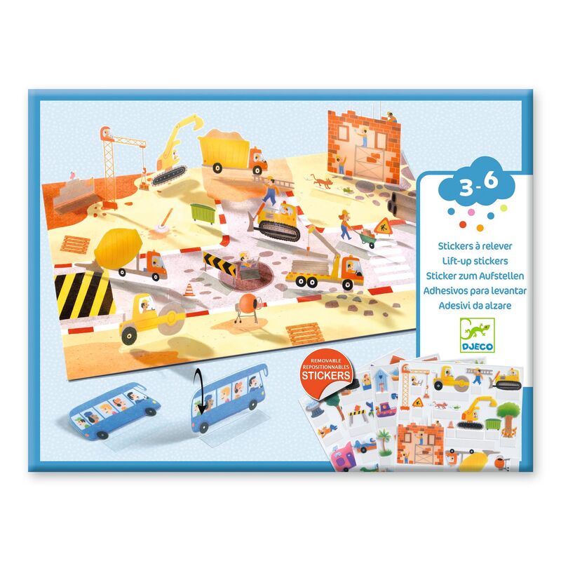 80 pc Lift-Up Stickers - Vehicles – Colourful Learning Toy Store