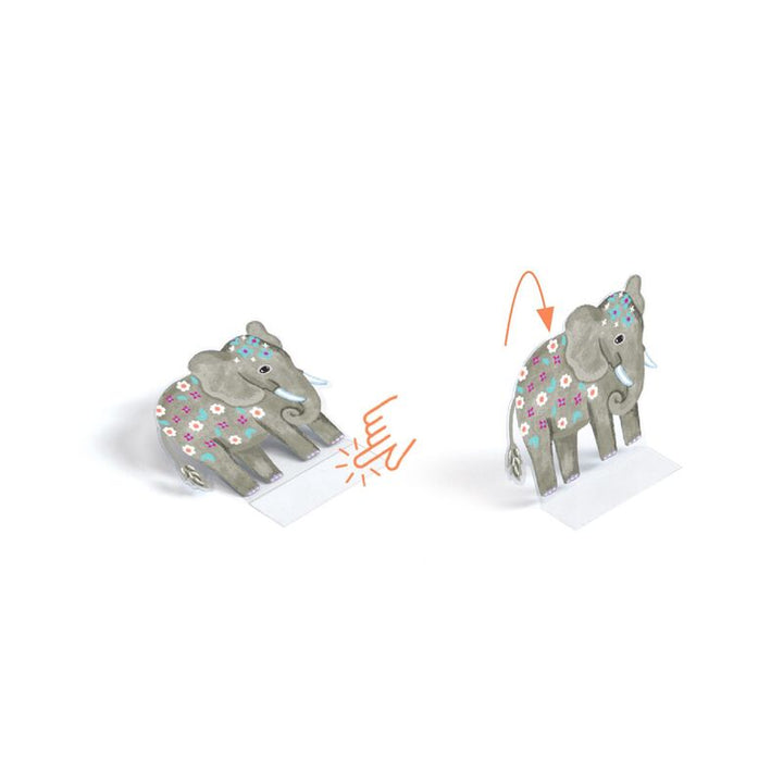 80 pc Lift-Up Stickers - Animals