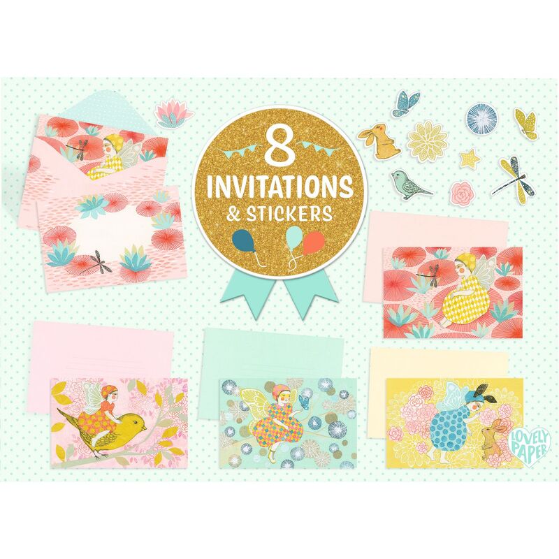 Letter & Invitation Set - Fairies for a day