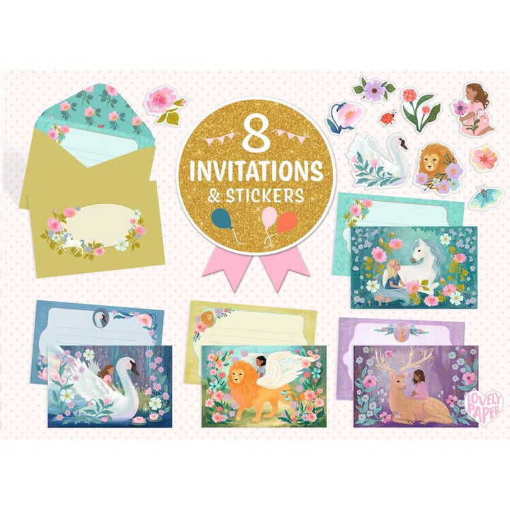 Letter & Invitation Set - Wonderful Creatures
