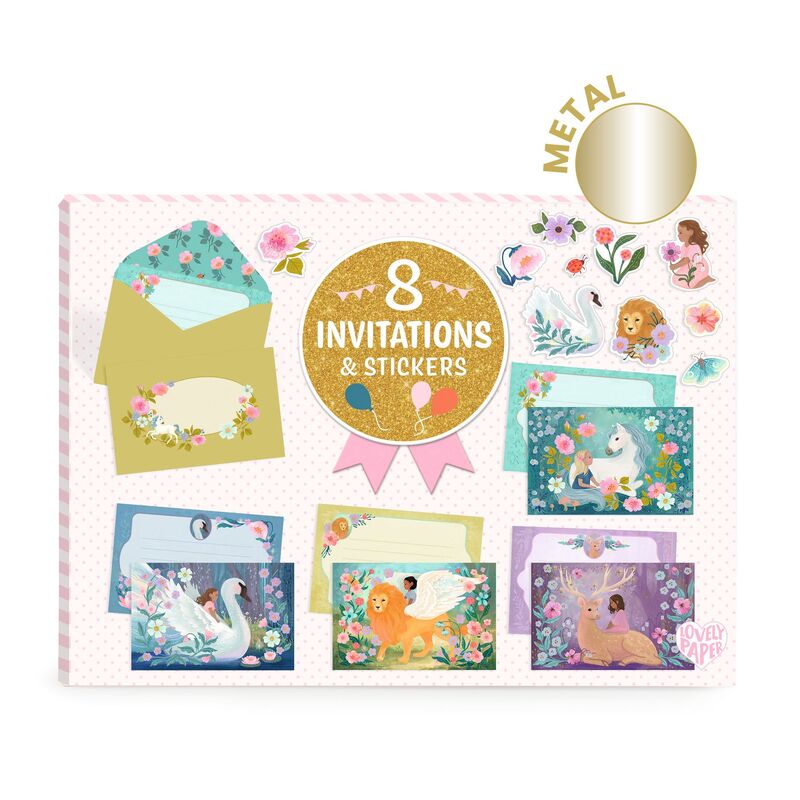 Letter & Invitation Set - Wonderful Creatures